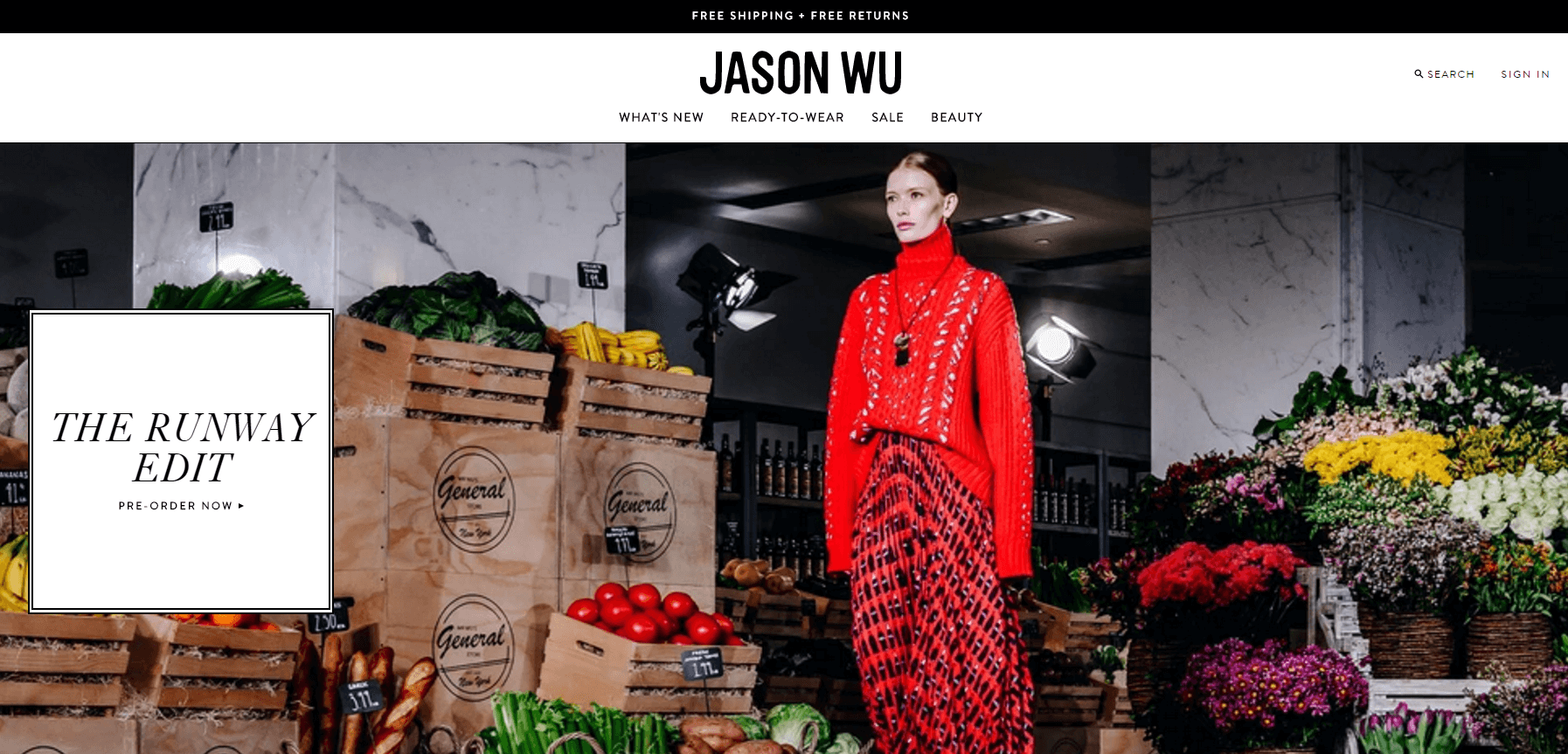 Jason Wu官网-吴季刚美国官网 著名纽约华裔时装设计师品牌